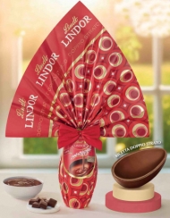 LINDT UOVO T.29,00 GR.360 LINDOR LATTE ROSSO